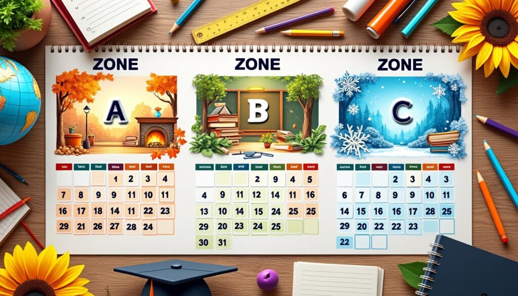 découvrez les zones a, b et c du calendrier scolaire français. apprenez comment ces classifications géographiques impactent les vacances scolaires, les congés et les rythmes de l'année scolaire à travers le pays.