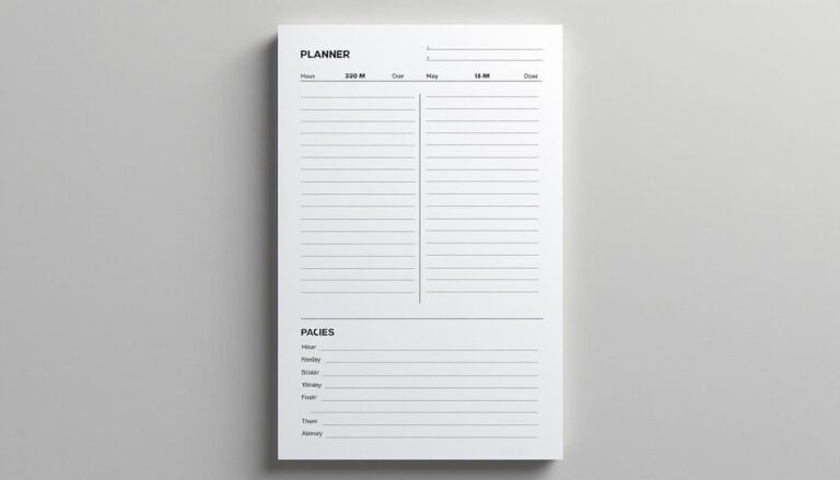 Checklist Journalier Planning Journalier A4 à Imprimer Gratuitement